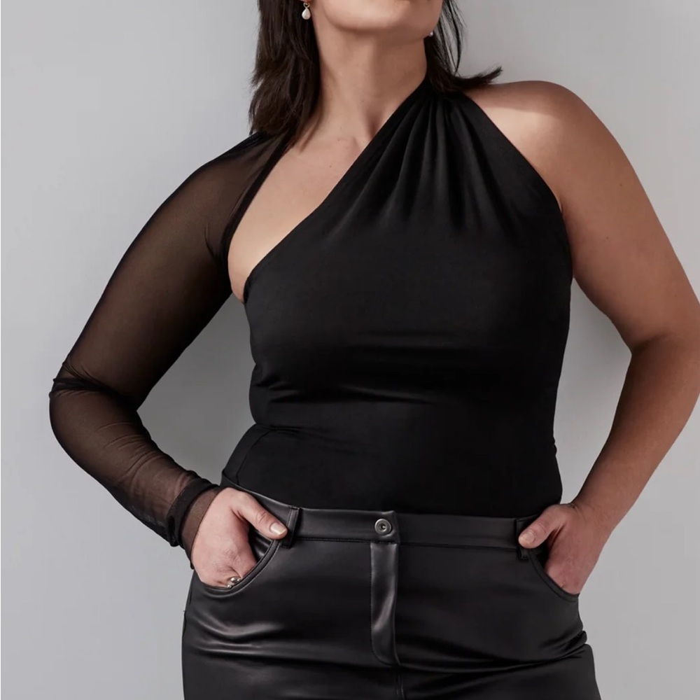 Marcella NYC Manhattan Sheer Sleeve Top 18/20 XXXL